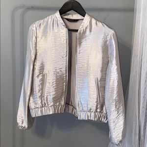 Zara metallic jacket